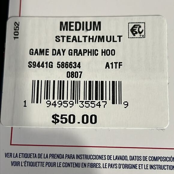 NWT Champion game day Graphic hoodie size M - Picture 7 of 7